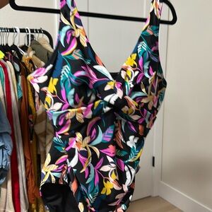 Adjustable Strap One Peice Swimsuit